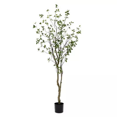 Nearly Natural 8 ft. Minimalist Artificial Citrus Tree | Tractor Supply