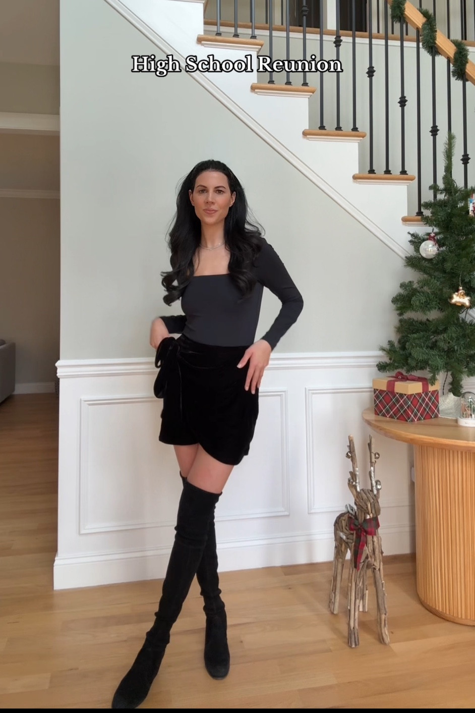 Was the Maggie mini skirt from lovers and friend in revolve but not available so linked similar 