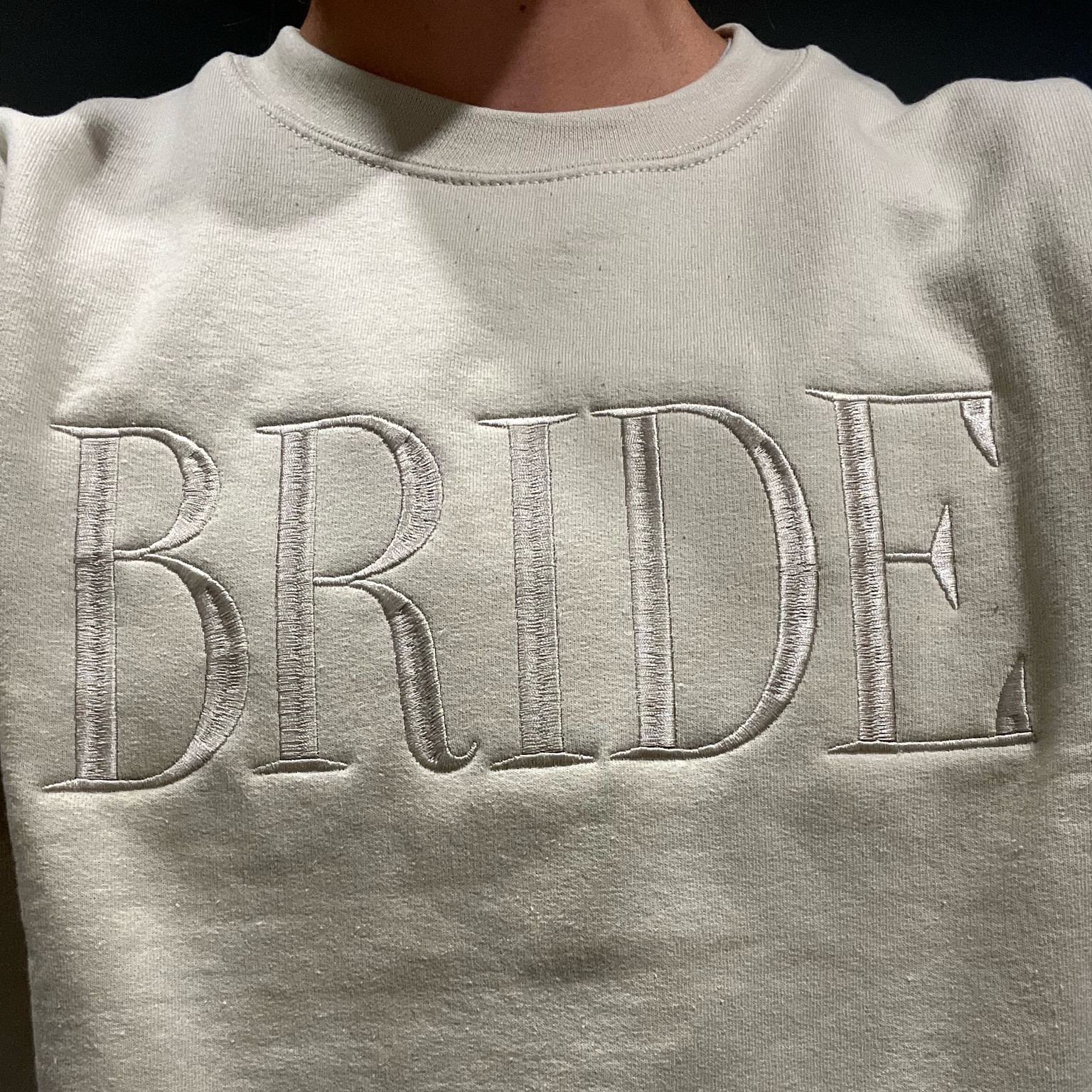 The cutest bride crewneck. Wearing size M 

#LTKFind #LTKSeasonal #LTKwedding