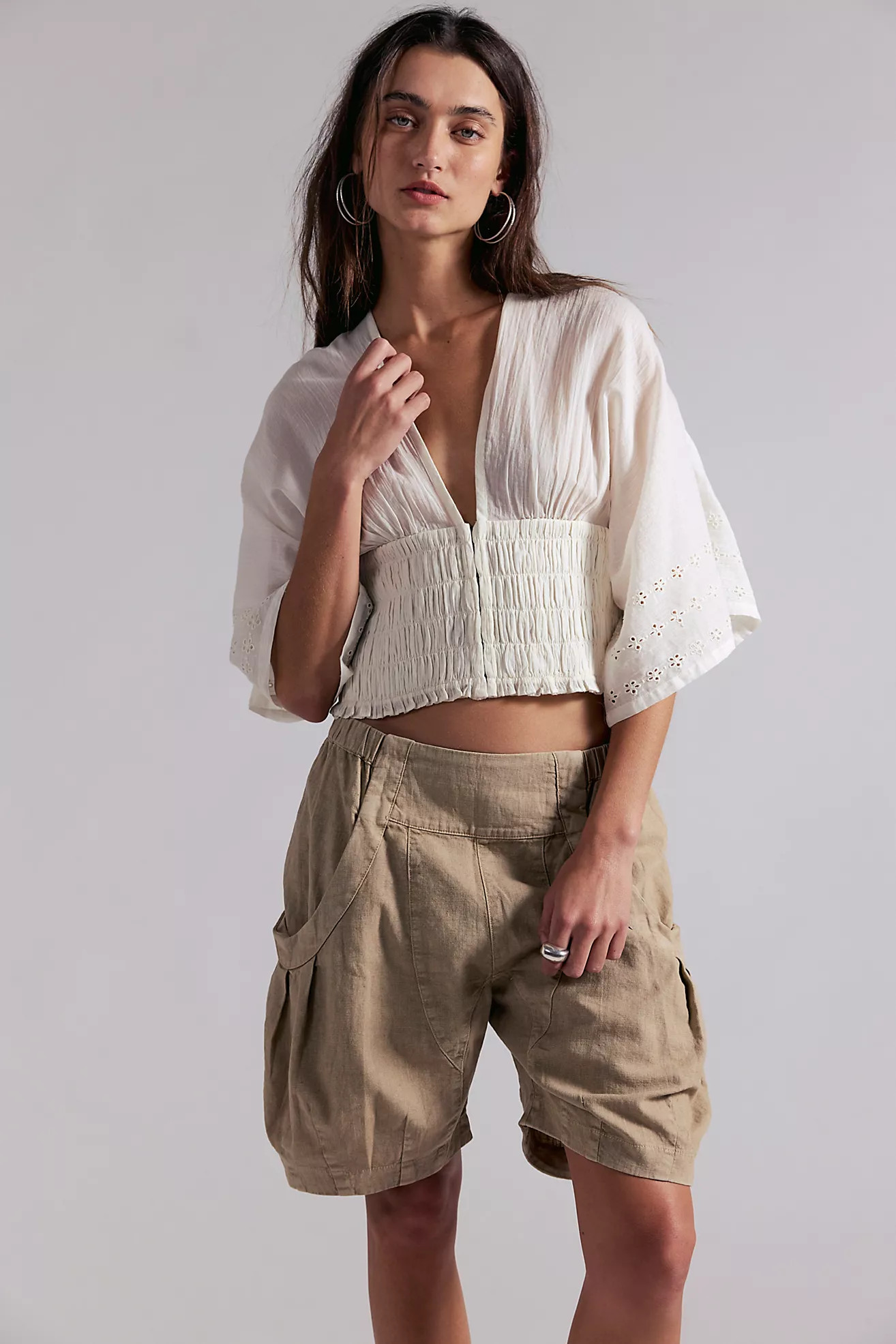 Bay Pull-On Harem Shorts | Free People (Global - UK&FR Excluded)