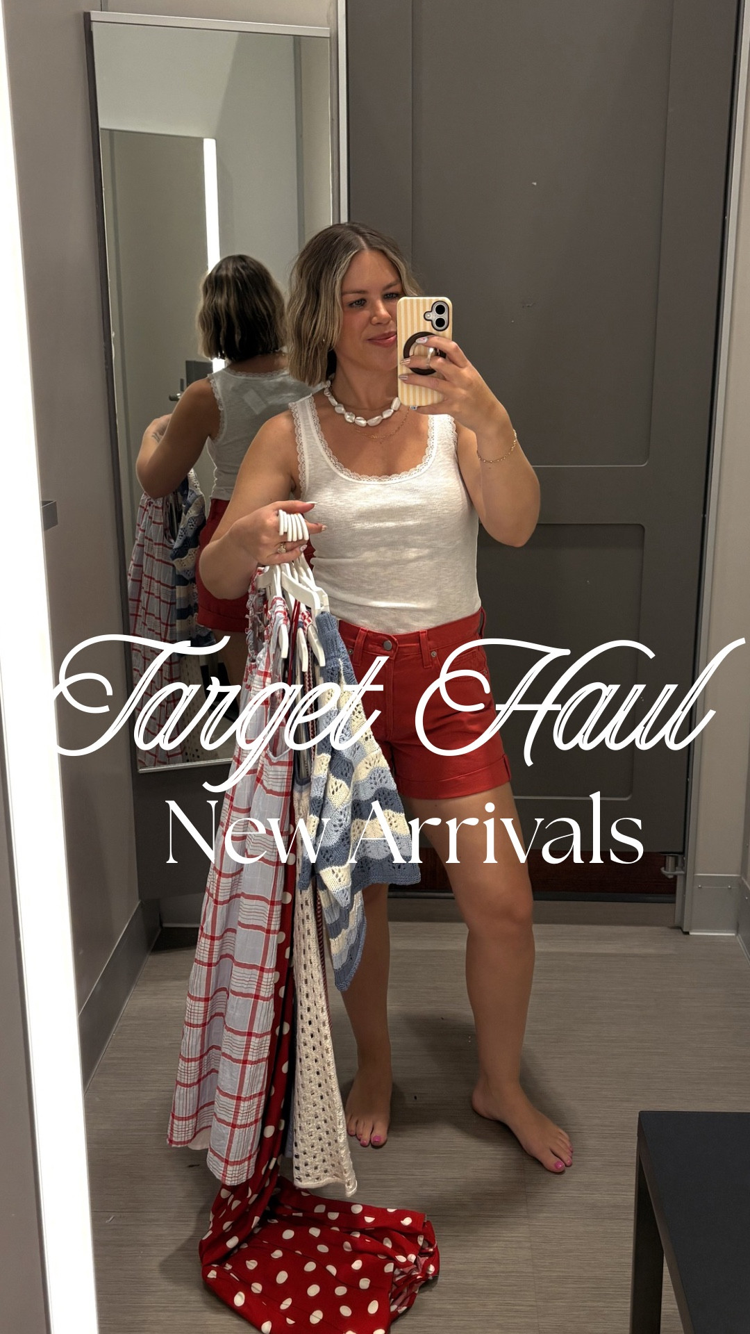 TARGET HAUL- New Arrivals 
Red, white and blue vibes and I loving all the crochet, stripes and polka dots! 
#target #targetfinds #targethaul #targethaul #targetstyle #targetfashion #targetoutfits #crochet #casualoutfit #polkadots #stripes #redwhiteandblue 


#LTKootd #LTKSeasonal #LTKOver40