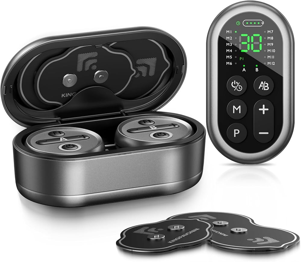 Amazon.com: KingPavonini 48 Mode Wireless TENS Unit Muscle Stimulator 2 Channel, Rechargeable TEN... | Amazon (US)