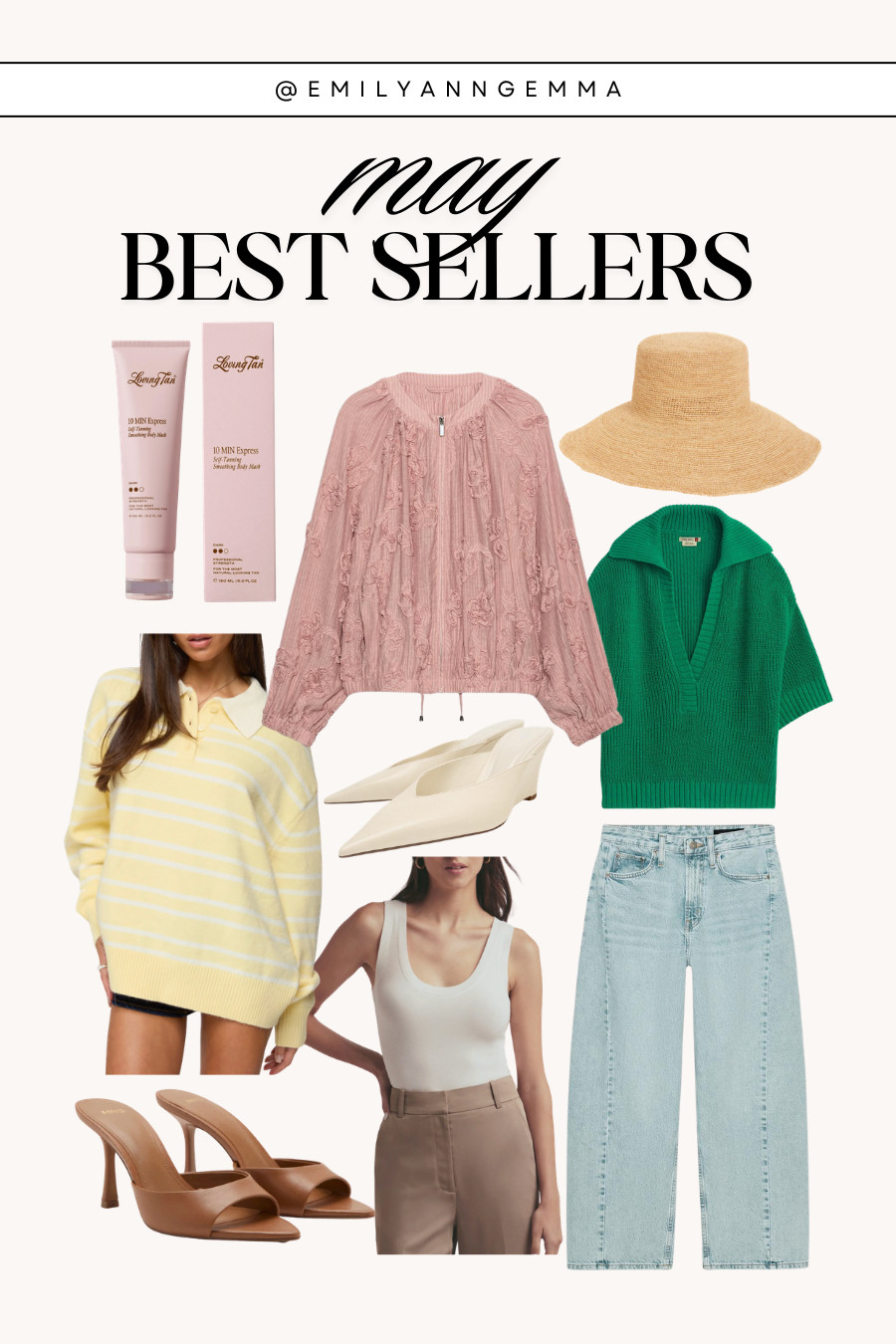 May Best Sellers!💓

Summer outfits
White heels
Zara fashion
Zara finds
Self tan
Summer beauty
Emily Ann Gemma 

 #LTKgrwm #LTKootd #LTKBeauty