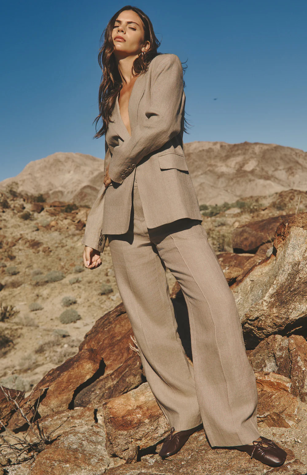 Bianca Linen Pant | Fossil | Alp N Rock