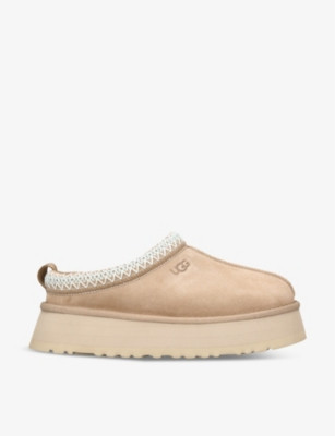 Tazz suede and shearling slippers | Selfridges