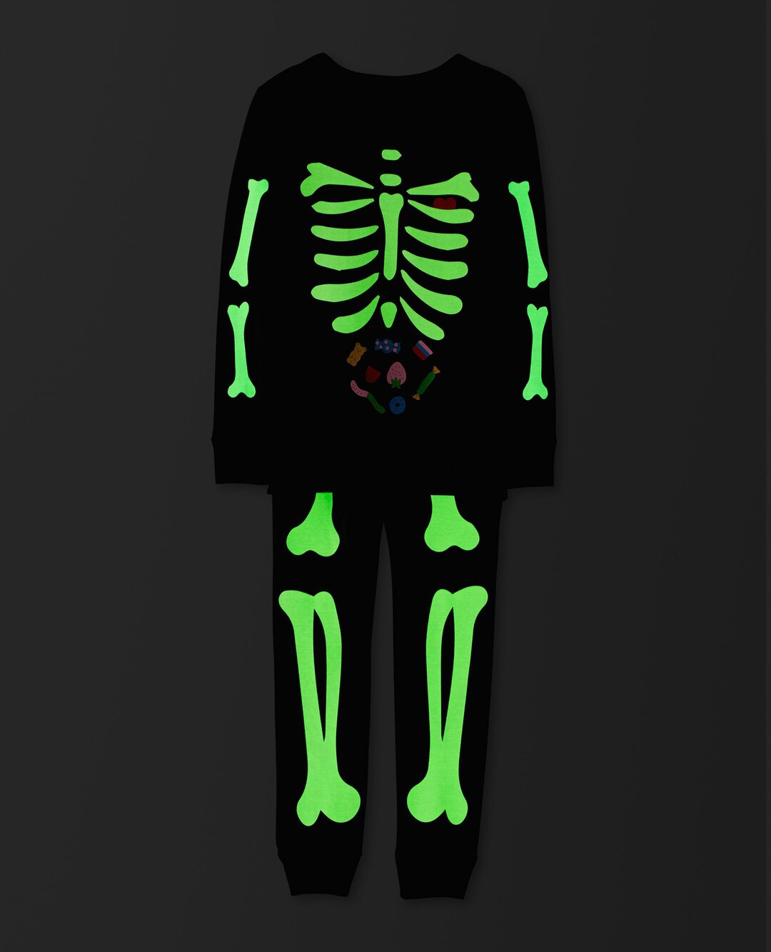 Halloween Glow-in-the-Dark Long John Pajama Set | Hanna Andersson