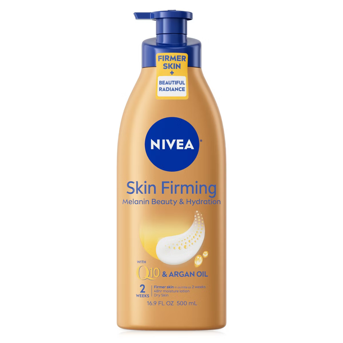 NIVEA Q10 Skin Firming Melanin Beauty & Hydration Body Lotion - 16.9 fl oz | Target