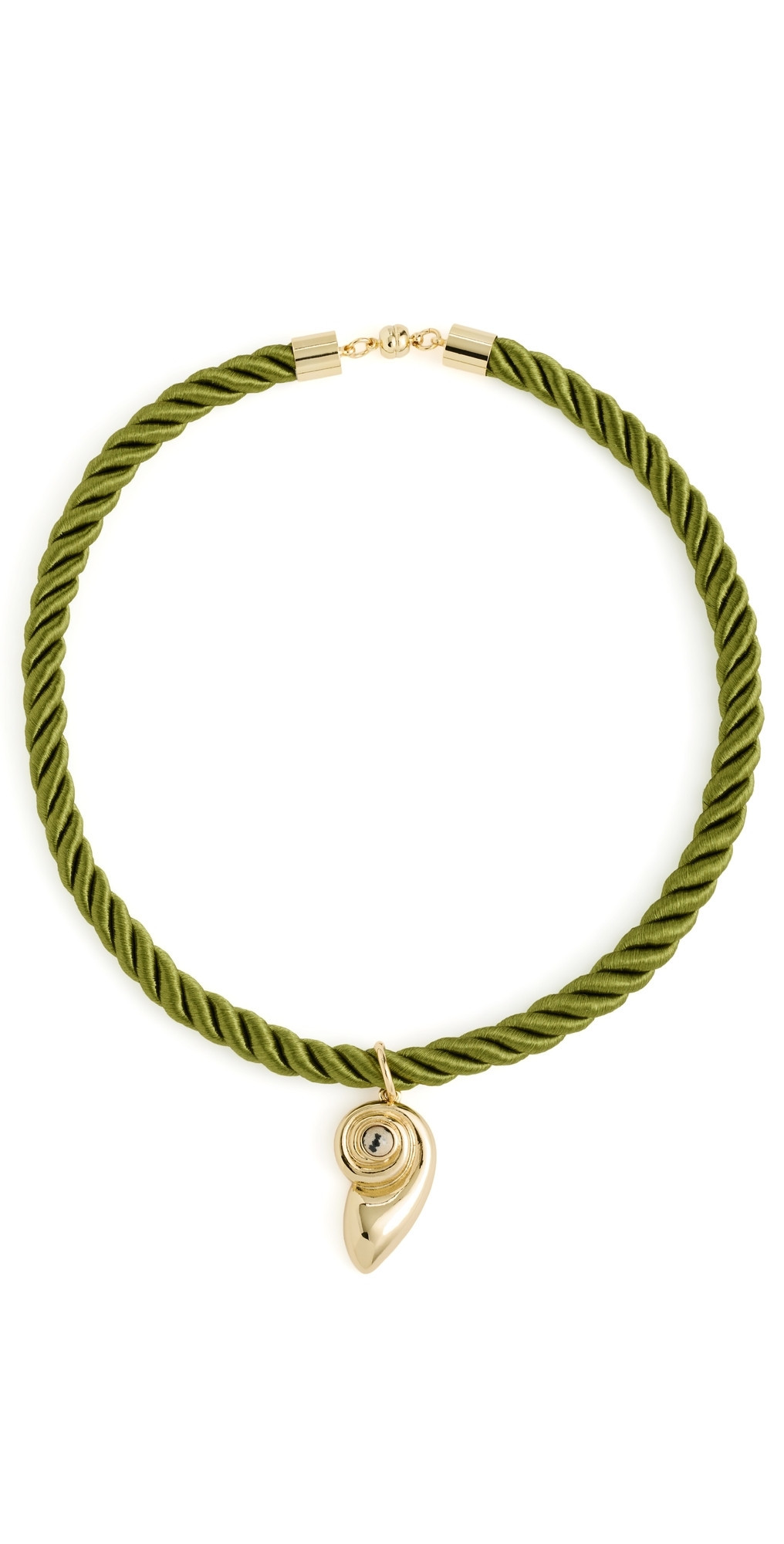 Luv Aj The Palma Shell Cord Necklace Gold One Size | Shopbop