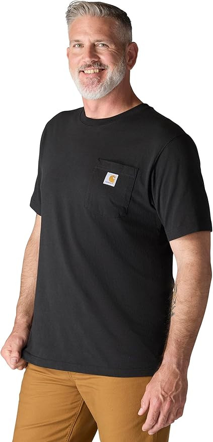 Carhartt Men's Iconic K87 Pocket T-Shirt | Amazon (US)