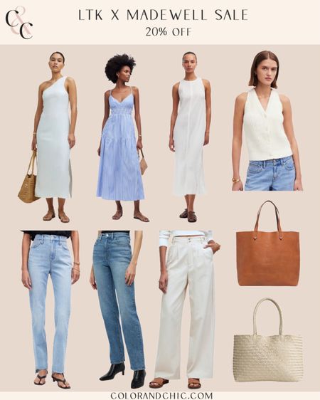 LTK x Madewell exclusive sale with everything 20% off! Just copy the promo code and it will be applied to checkout. Including their jeans, tops, new arrivals and more 

#LTKStyleTip #LTKSaleAlert #LTKxMadewell