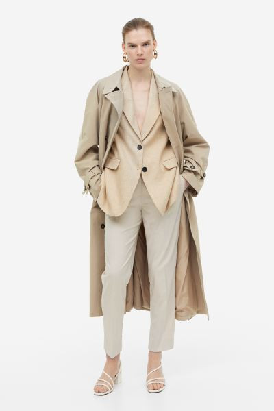 Linen-blend Jacket | H&M (US + CA)