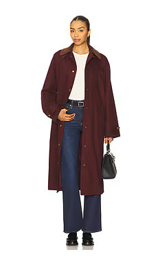 Line & Dot Chelsea Jacket in Bordeaux from Revolve.com | Revolve Clothing (Global)