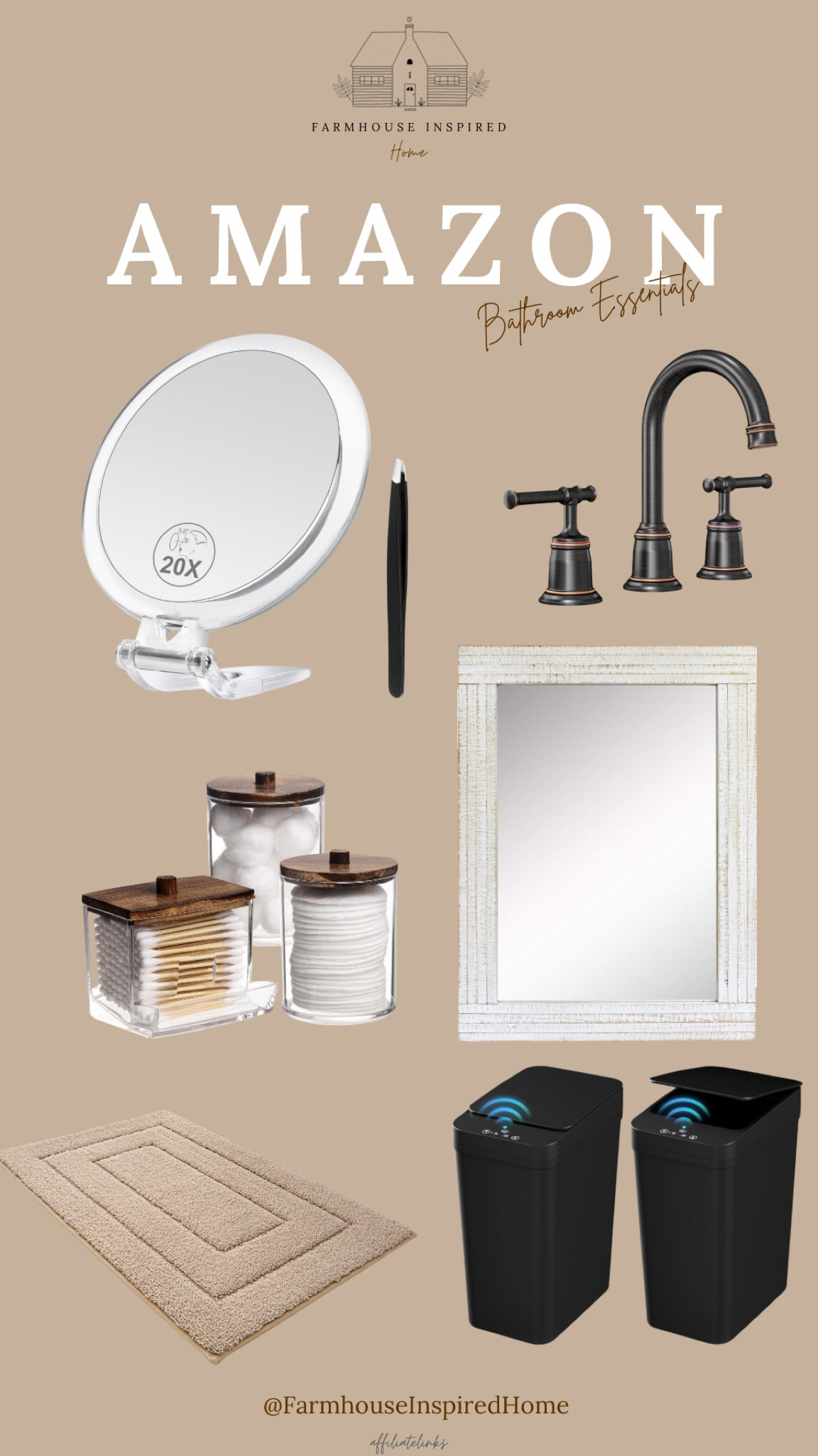 Bathroom Essentials you must have in your home to make your mornings awesome! #founditonamazon amazon home, amazon bath, bathroom must haves, bathroom organizer 

#LTKSeasonal #LTKstyletip #LTKsalealert