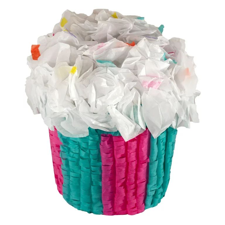 Frosted Cupcake Party Pinata, Traditionally Handcrafted | Walmart (US)