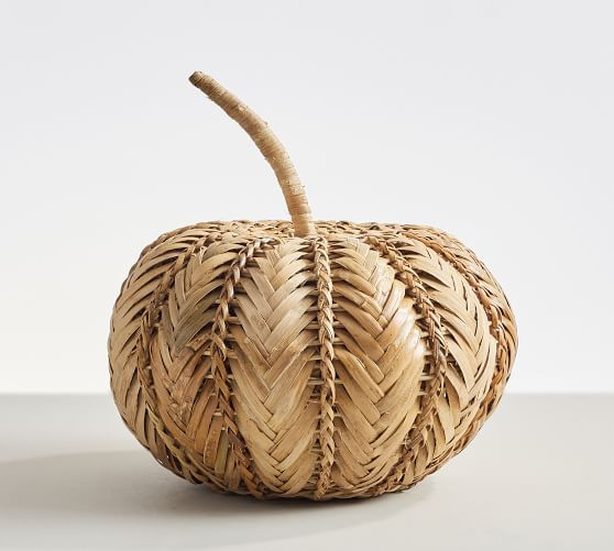 Rattan Pumpkin | Pottery Barn (US)