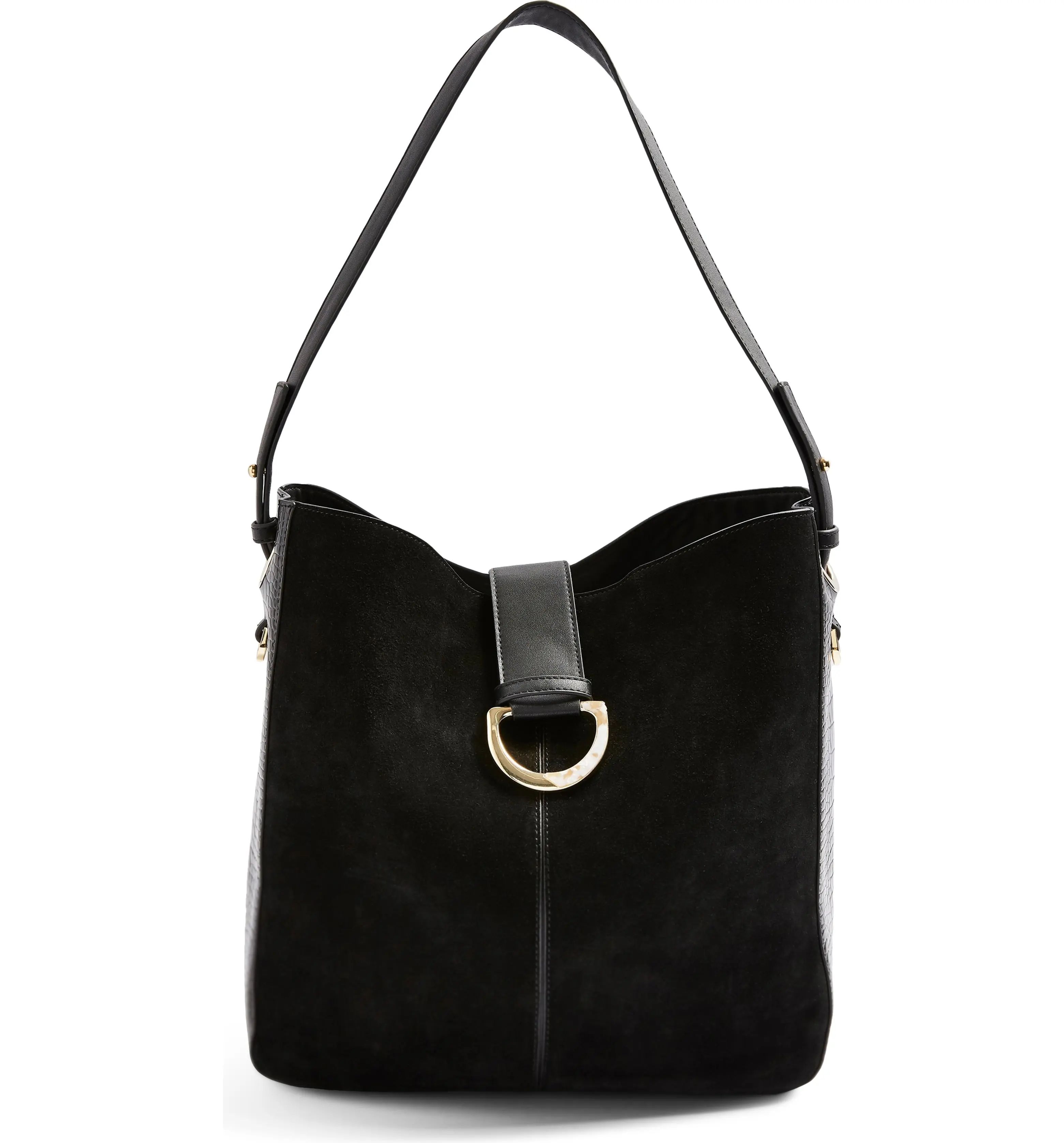 Topshop Holly Faux Leather Hobo Bag | Nordstrom | Nordstrom