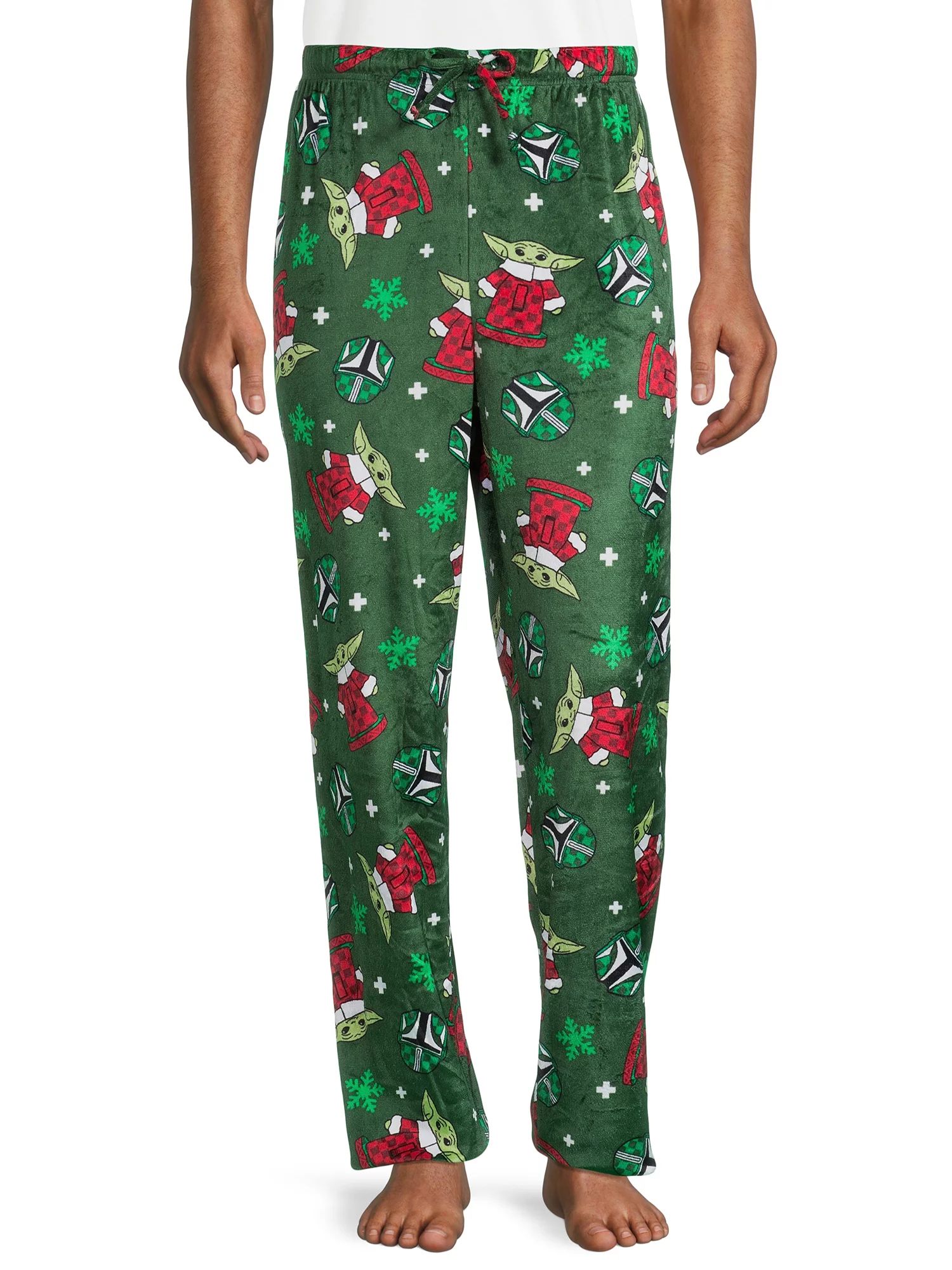 Star Wars Men's Holiday Grogu Sleep Pants - Walmart.com | Walmart (US)