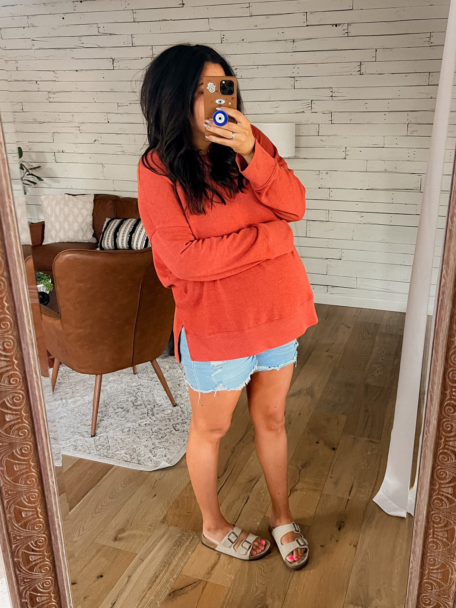The most inexpensive worn in feel, booty covering lightweight sweatshirts. 

Wearing the XXL so they cover my booty
@walmart #ad #walmartfashion #walmartpartner

#LTKunder50 #LTKsalealert #LTKstyletip