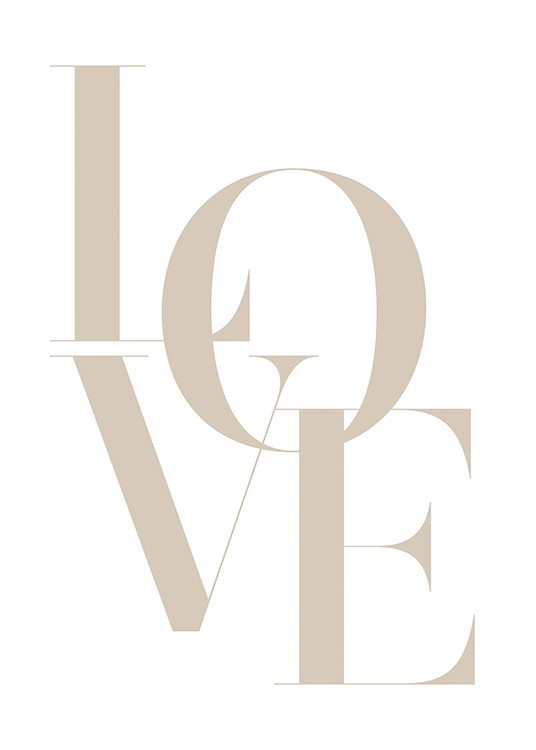 Love Beige | Desenio