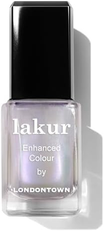 LONDONTOWN Lakur Nail Polish/Topper - Chrome Glaze - Enhanced Color Long Lasting Top Nail Coat Ge... | Amazon (CA)