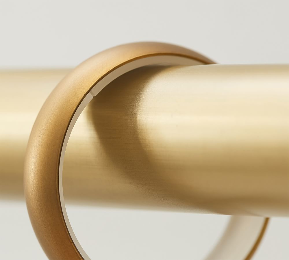 Hidden Connection Room Darkening Curtain Rod | Pottery Barn (US)