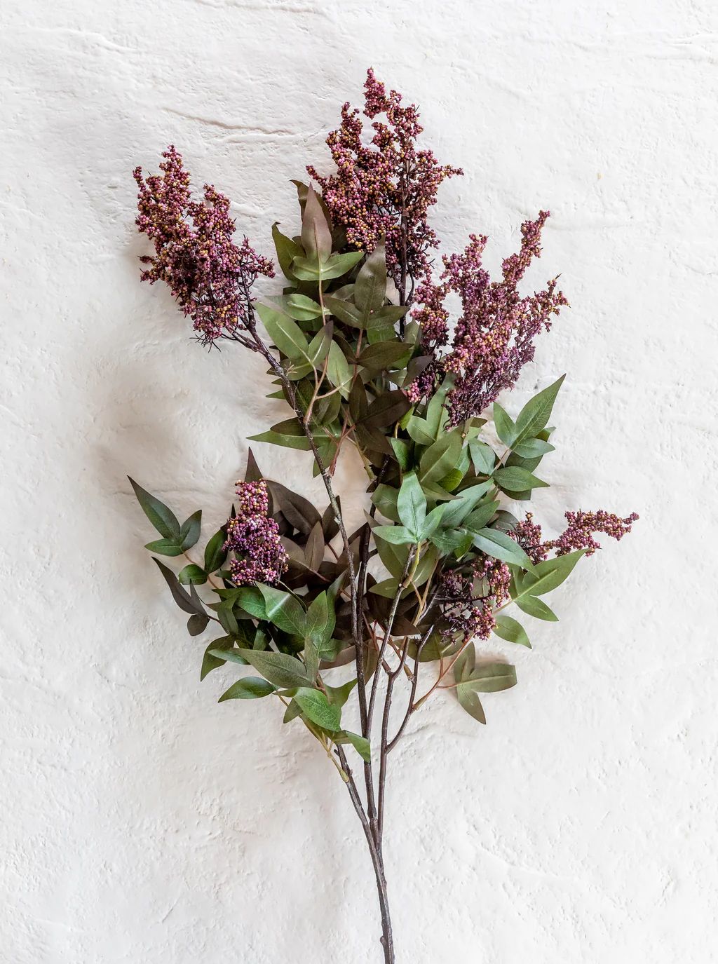 Faux Dusty Plum Stem | House of Jade Home
