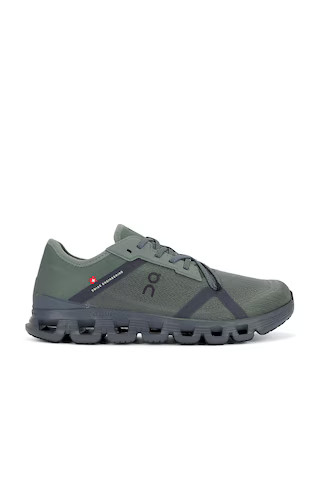 On Cloud X 4 Ad Sneaker in Olive & Stone from Revolve.com | Revolve Clothing (Global)