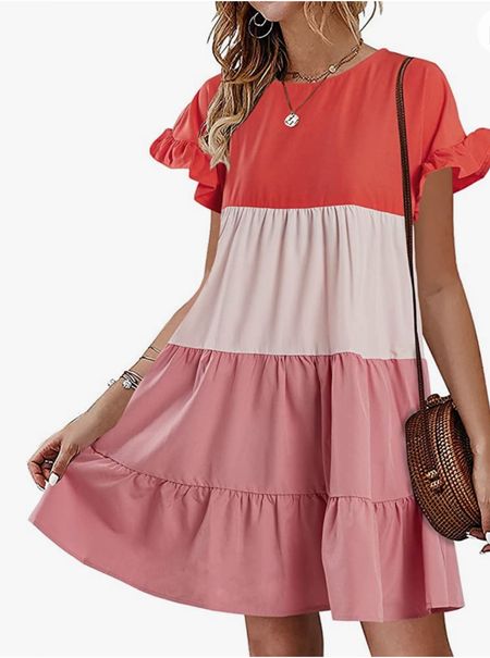 Labor Day outfit inspo. Mini dress. T-shirt dress. Amazon fashion finds. Teacher outfit  

#LTKstyletip #LTKunder50 #LTKsalealert