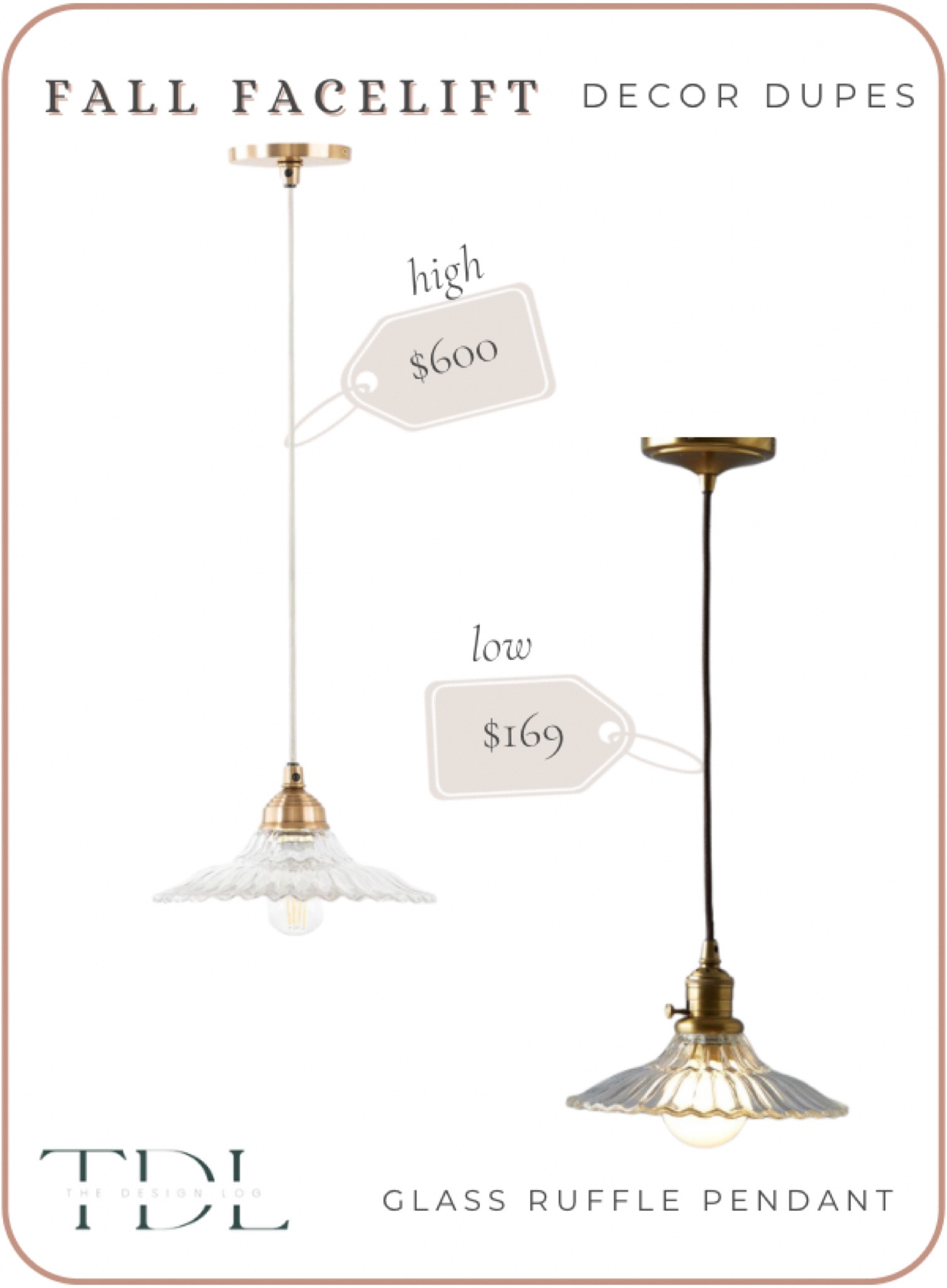 Fall Facelift - Decor Dupes

High || Low Budget Finds
#thedesignlog
#thedesignloghome

#LTKFallSale #LTKSeasonal #LTKHome