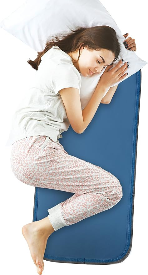 Cooling Pad for Bed - Pressure Activated Gel Provides Instant Relief - Ideal for Fevers, Hot Flas... | Amazon (US)