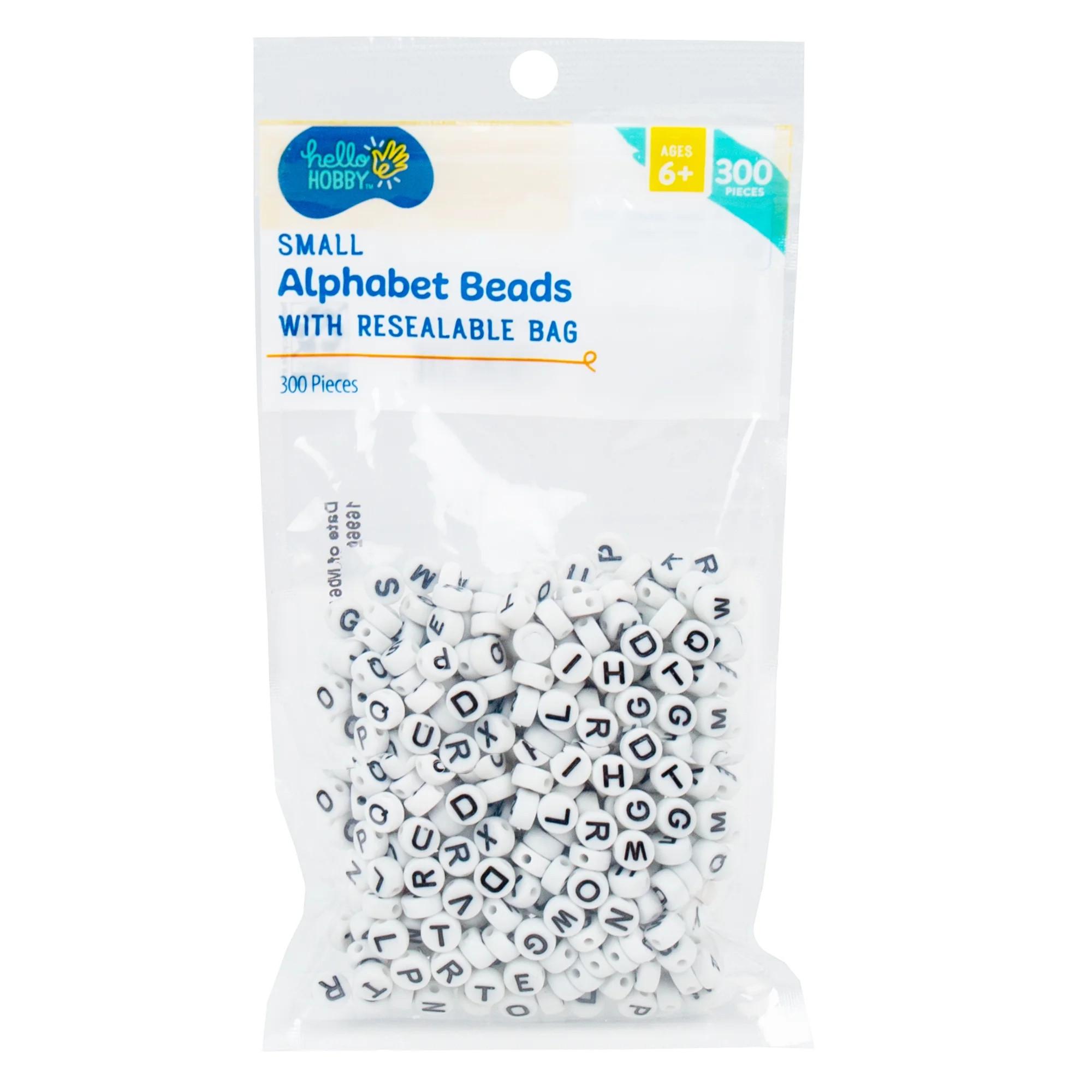 Hello Hobby Small Alphabet Beads, Boys and Girls, Child, Ages 6+ - Walmart.com | Walmart (US)