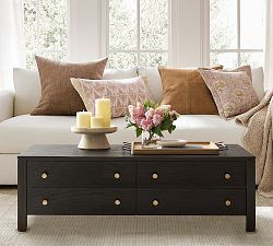 Calistoga Rectangular Coffee Table (54") | Pottery Barn (US)