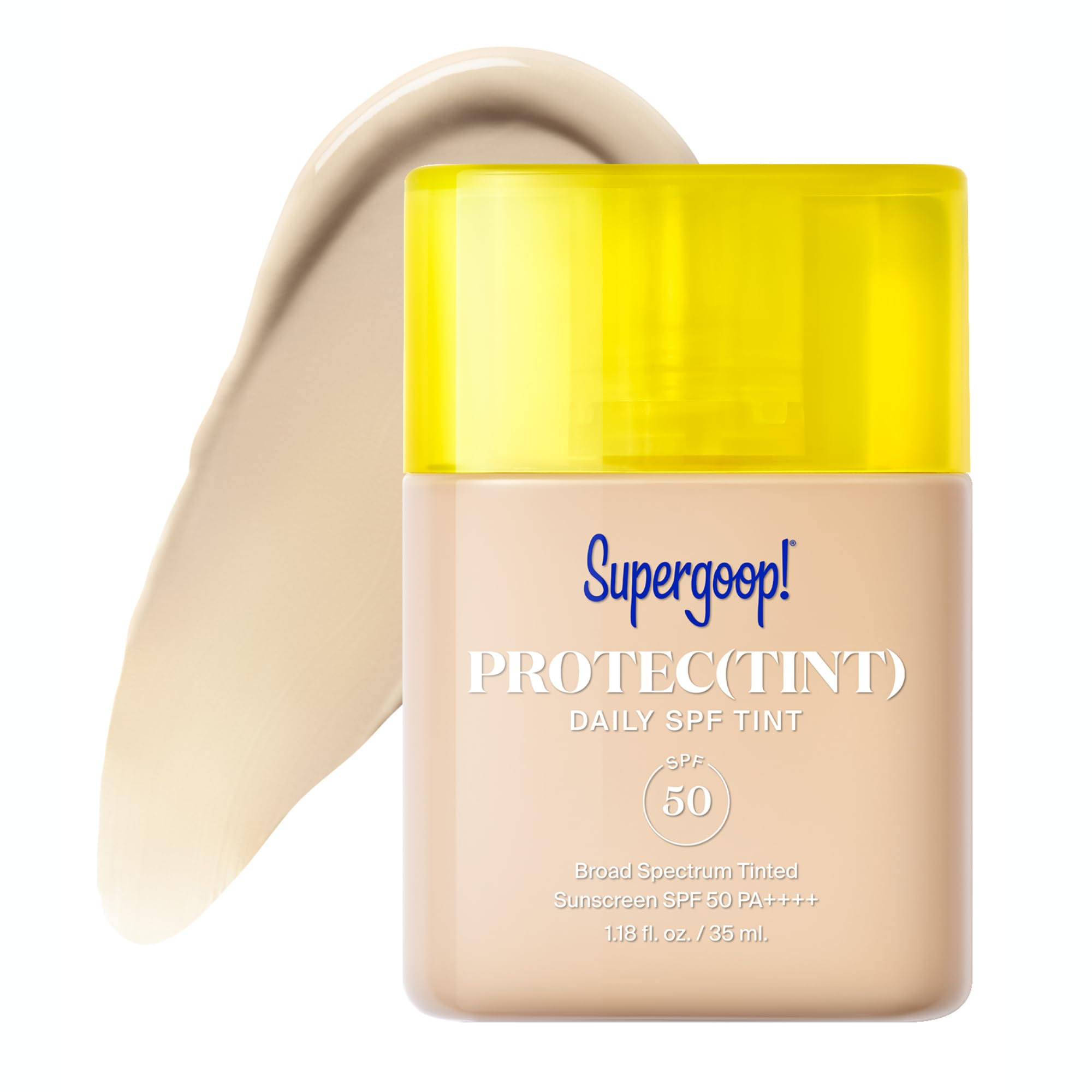 Supergoop! Protec(tint) Daily Skin Tint SPF 50 - 22W - Light, Buildable Coverage for Immediately ... | Amazon (US)