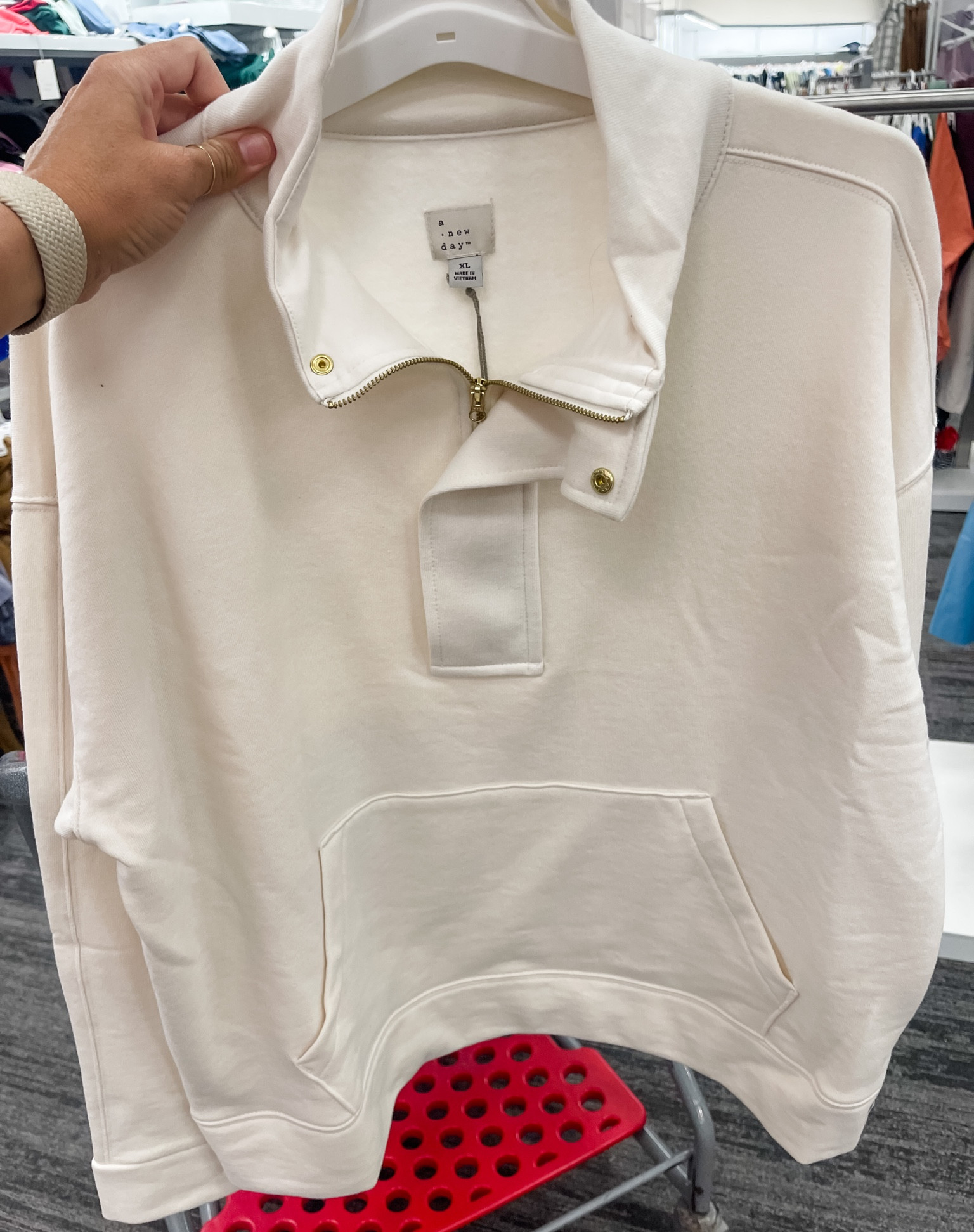 LOVE this new 1/4 crew
Fall Fashion 
fall Style 

#LTKunder50 #LTKstyletip #LTKSeasonal