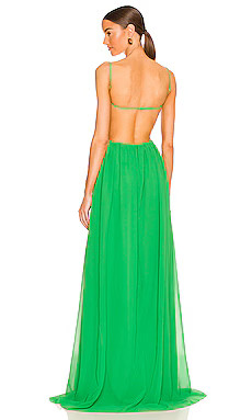 SAU LEE x REVOLVE Giselle Dress in Light Apple Green from Revolve.com | Revolve Clothing (Global)