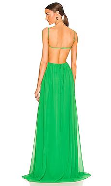 SAU LEE x REVOLVE Giselle Dress in Light Apple Green from Revolve.com | Revolve Clothing (Global)