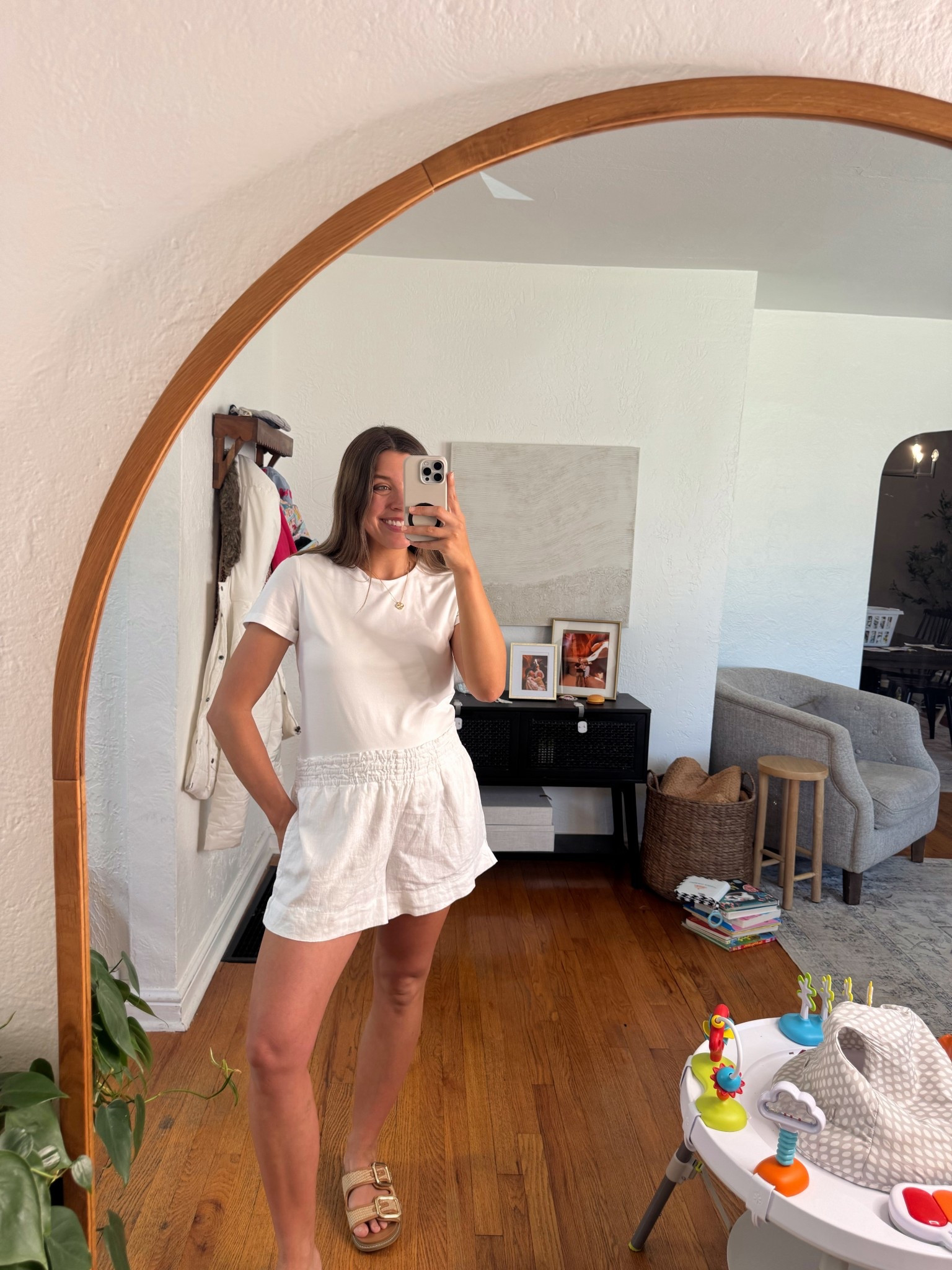 Wearing my normal size in both the target finds! 