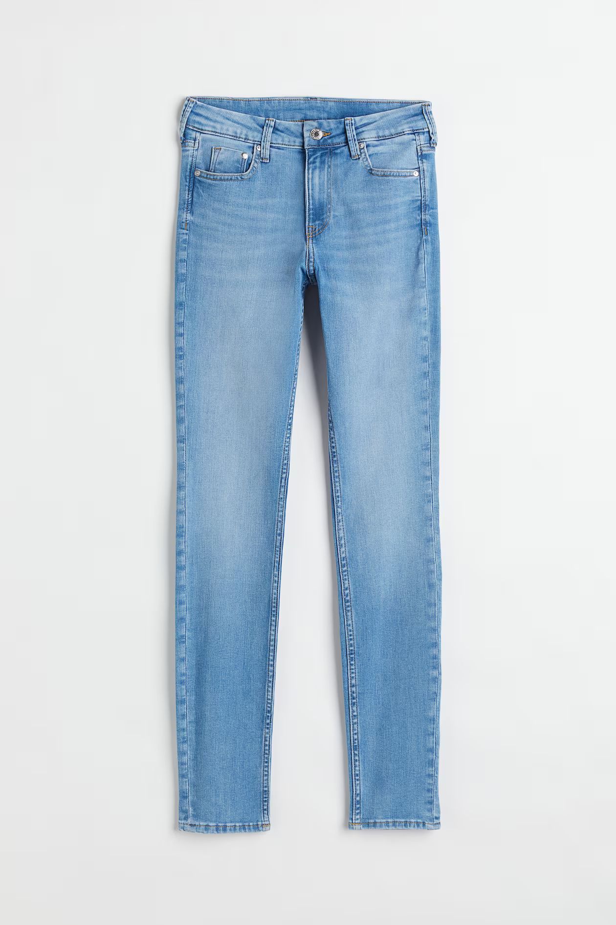 Skinny Regular Jeans - Blau - Ladies | H&M AT | H&M (DE, AT, CH, NL, FI)