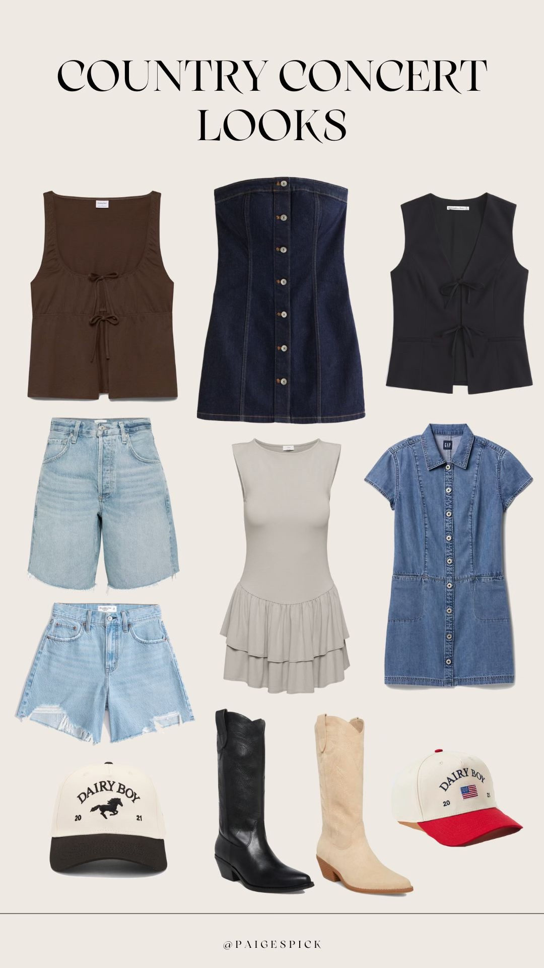 Country concert outfit ideas! Not only are these pieces perfect for the upcoming country concerts (hello Riley Green, Meghan Moroney & Morgan Wallen 👀) but they can totally be integrated into your spring wardrobe and worn again!

Costal cowgirl aesthetic, cowgirl outfit, cowboy, country concert, cowboy boots. 

#LTKcanada #LTKspring #LTKsummer