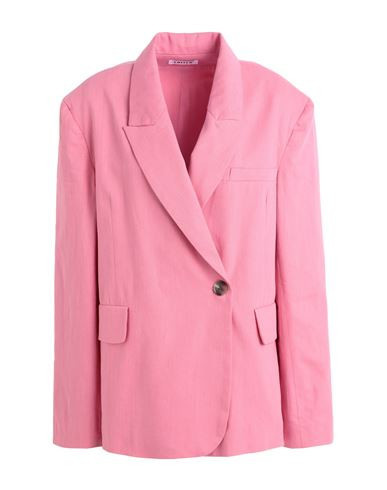 Edited Woman Blazer Pink Size 12 Organic cotton, Linen | YOOX (US)