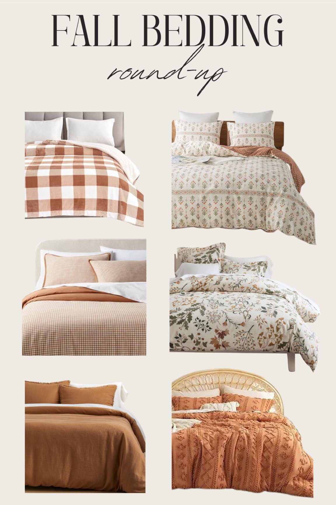 These fall bedding options are perfect for autumn. I love all the patterns!

#LTKSeasonal #LTKStyleTip #LTKHome