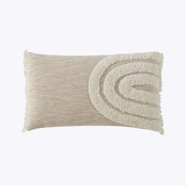 Better Homes & Gardens, Tan Arches Decorative Pillow, Oblong, 14"x24", Tan, 1 Piece - Walmart.com | Walmart (US)