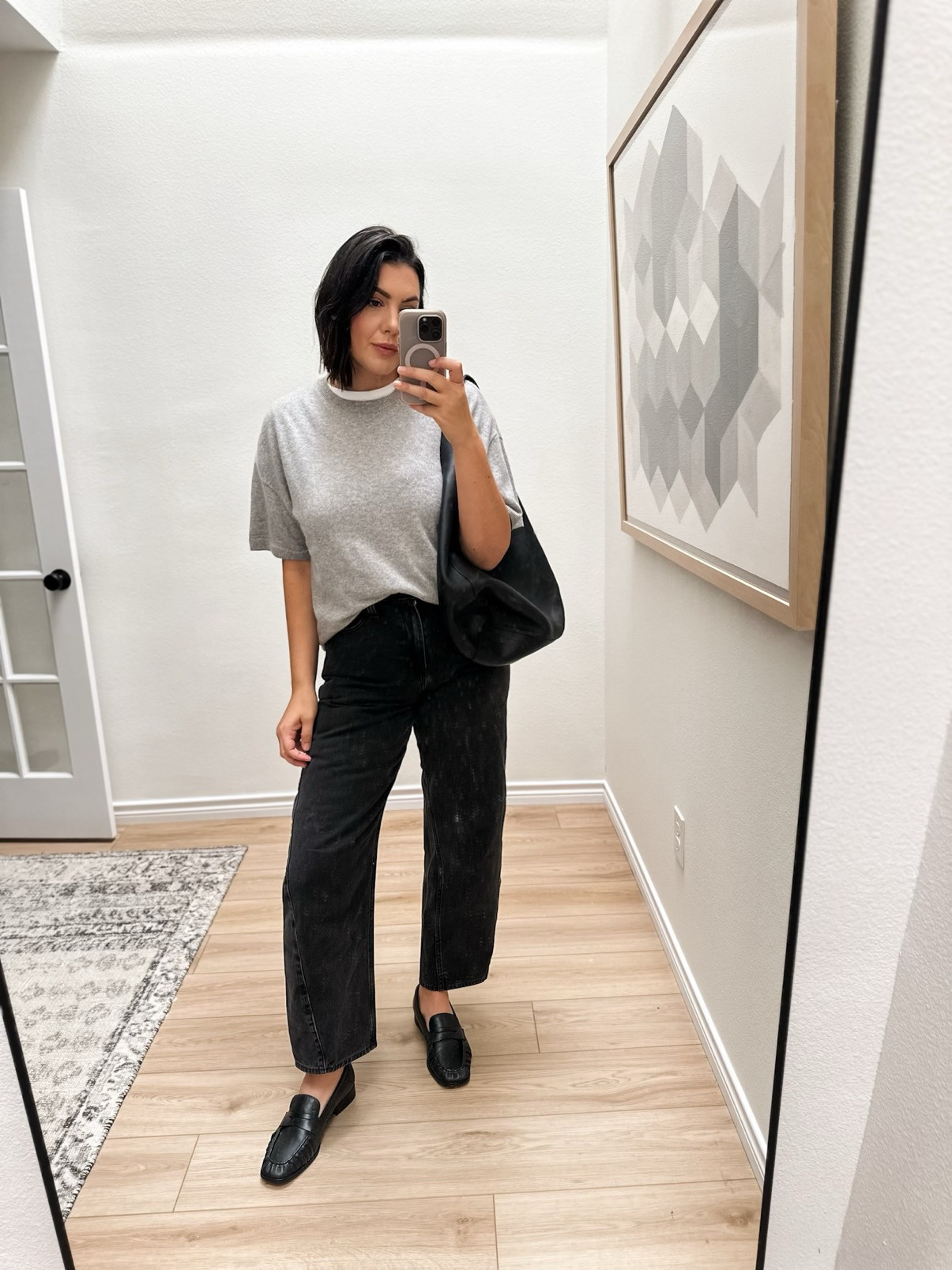 I’ve been wearing this sweater 100% more than I did last fall. I think it was just a season too early for me because now I love it. Or maybe this is the right season for it, either way I highly recommend. (I’m in the medium.) Also, these barrel jeans from Gap are such a good find and for under $100! 

 