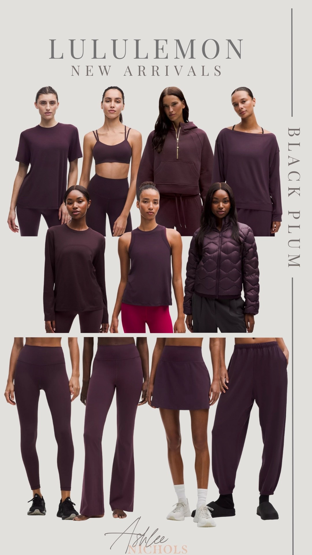 Lululemon new black plum color!

Athleisure, leggings, sports bra, Pilates outfit

#LTKStyleTip #LTKSeasonal #LTKActive