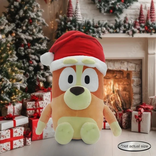 2ft Bingo, Jumbo Plush with Santa Hat - Walmart.com | Walmart (US)