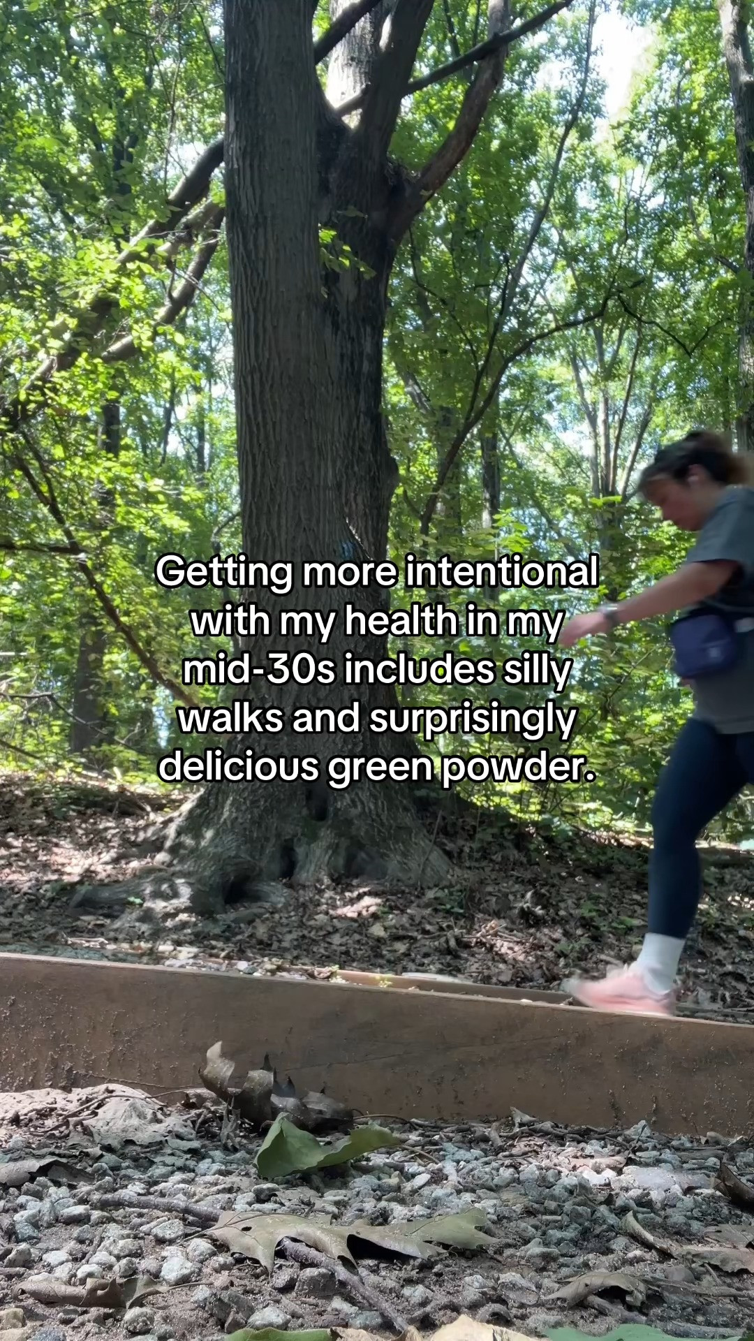 Getting more intentional with my health in my mid-30s includes silly walks and surprisingly delicious green powder! Feeling good with this super nutritious WelleCo mix! 

 #LTKfitnessgoals #LTKselfcare #LTKActive