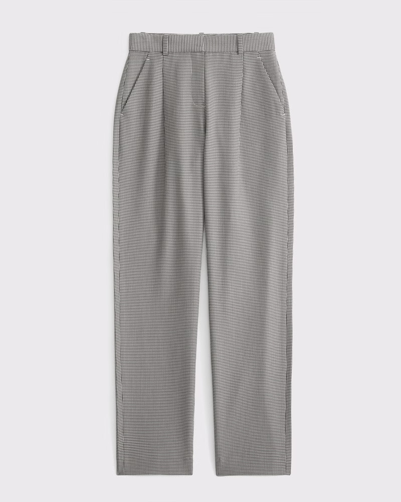 A&F Quinn Tailored Straight Pant | Abercrombie & Fitch (US)