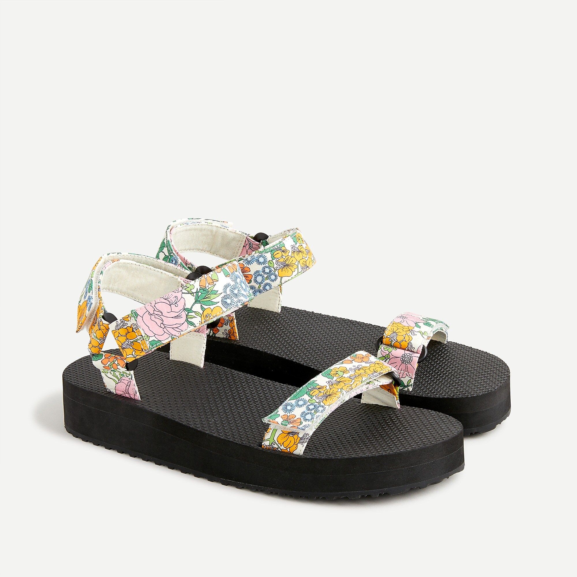 Sporty strap sandals in Liberty® Mini Floral Walk | J.Crew US