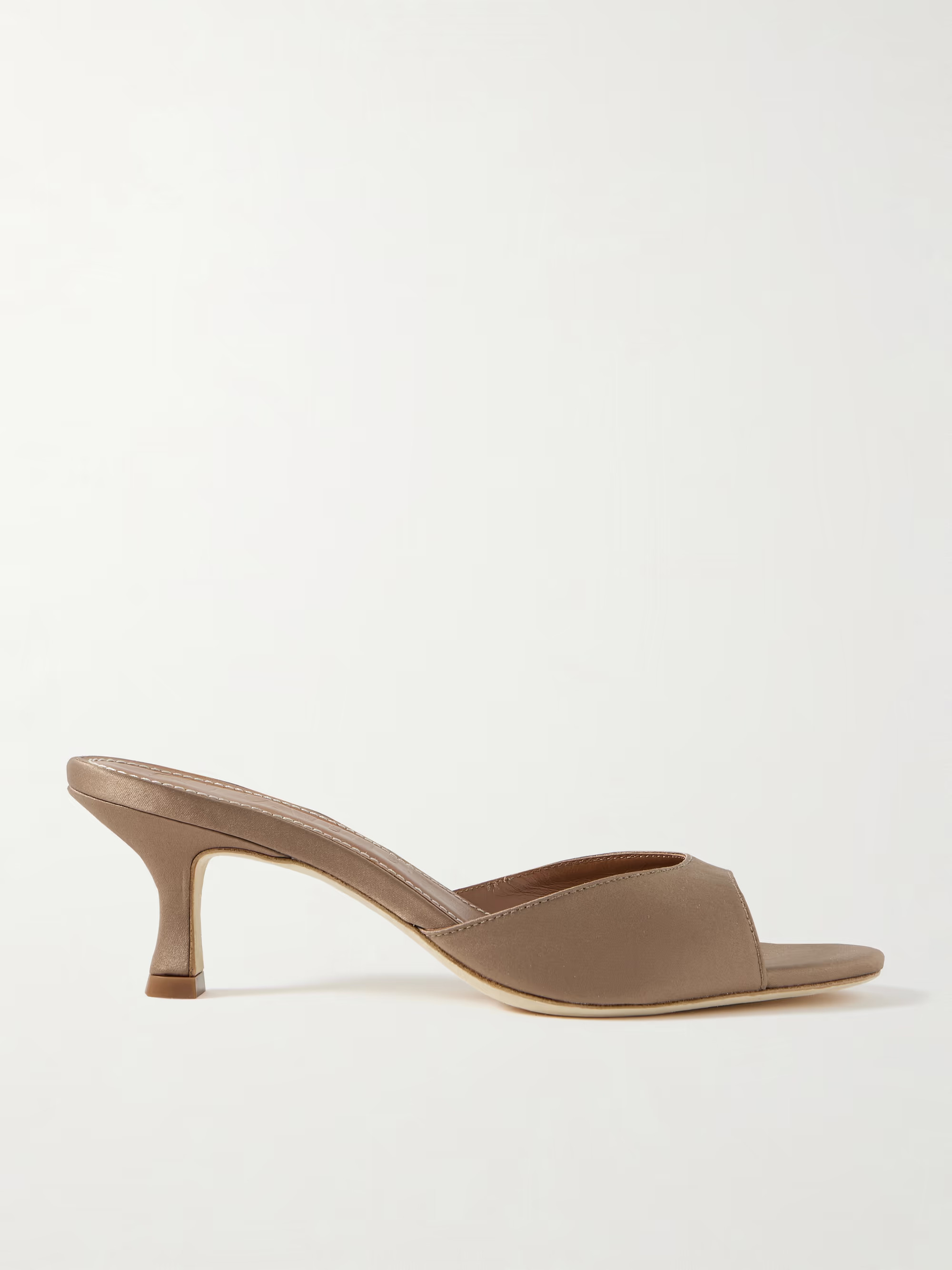 Brigitte satin mules | NET-A-PORTER (US)