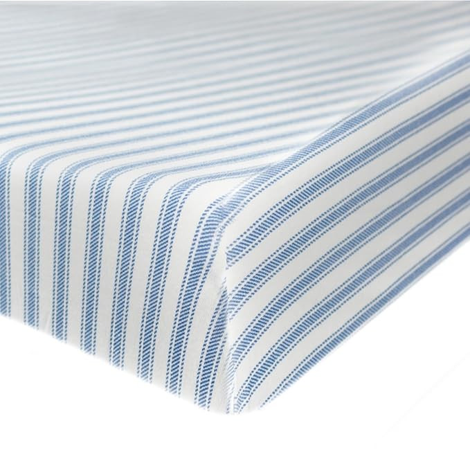 HonestBaby Fitted Crib Sheets Fits Standard Mattress Bassinet, Mini Prints 100% Organic Cotton Ba... | Amazon (US)
